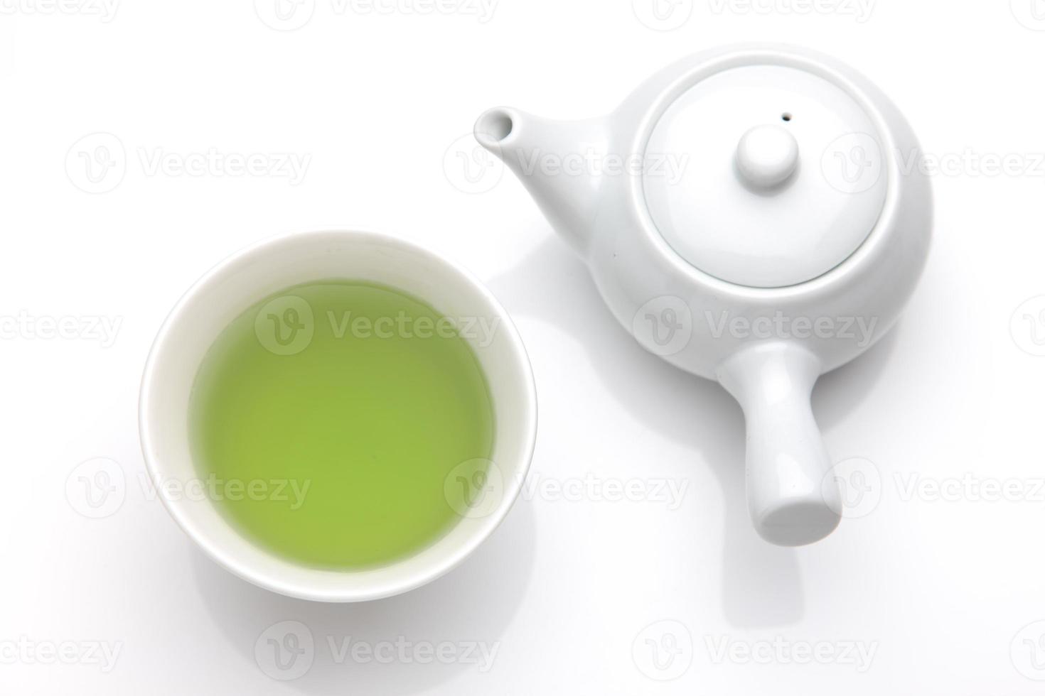 chá japonês foto