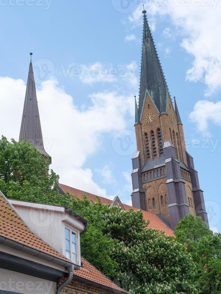 a cidade de schleswig na alemanha foto