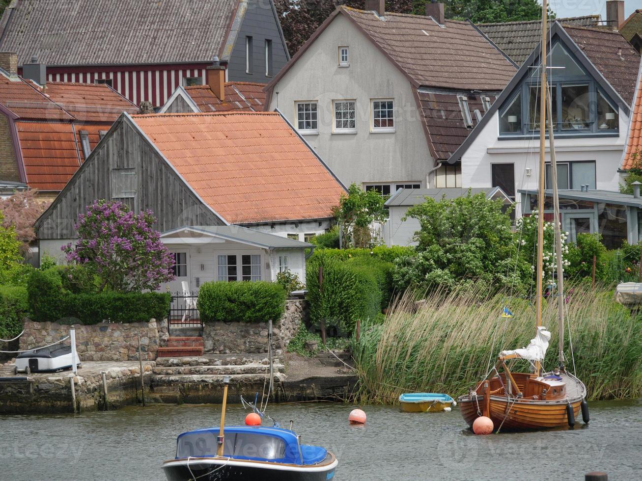 a cidade de schleswig na alemanha foto