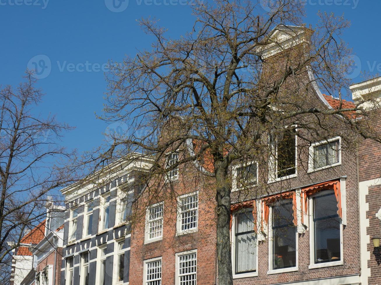 a cidade de haarlem na holanda foto