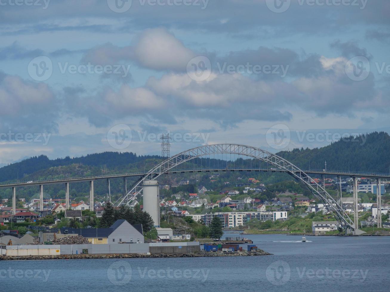 a cidade de haugesund na noruega foto