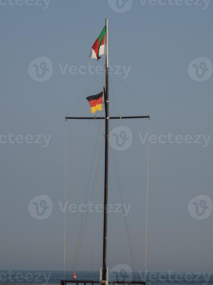 a ilha de helgoland foto