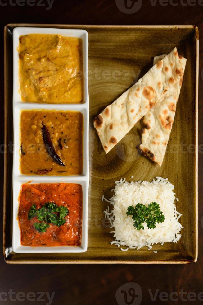 comida indiana foto