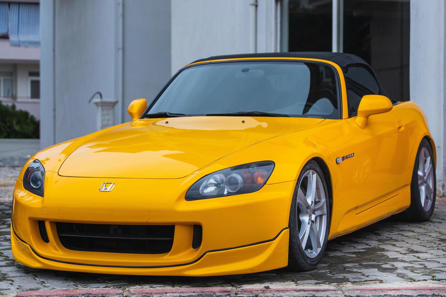 side, turquia, 03 de março de 2022 laranja honda s2000 vtec i-vtec foto