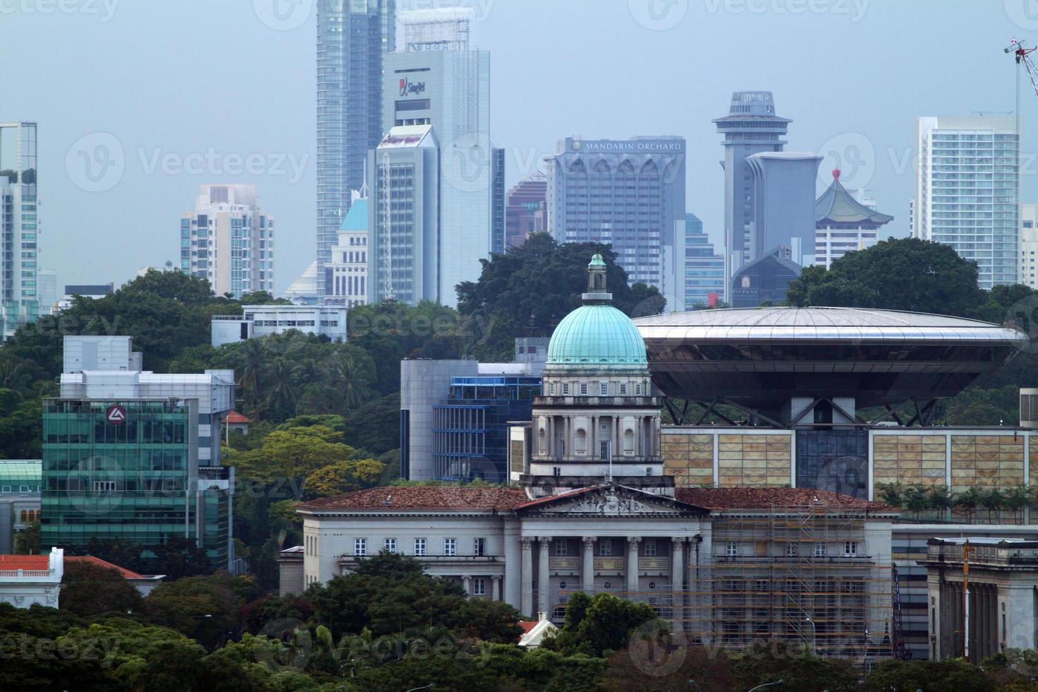 paisagem urbana de cingapura foto