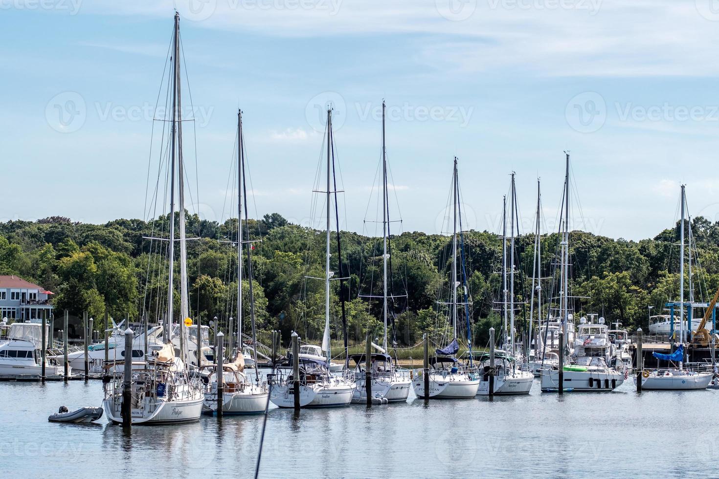 cenas de praias costeiras em narragansett rhode island foto