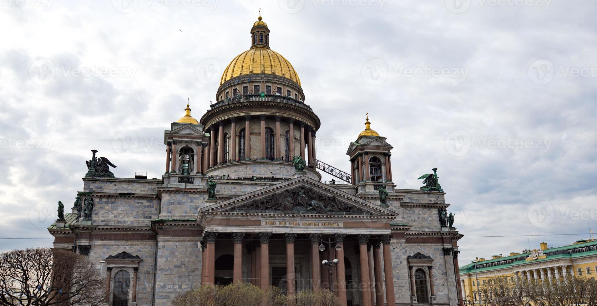 Catedral de São Isaac em São Petersburgo, Rússia foto