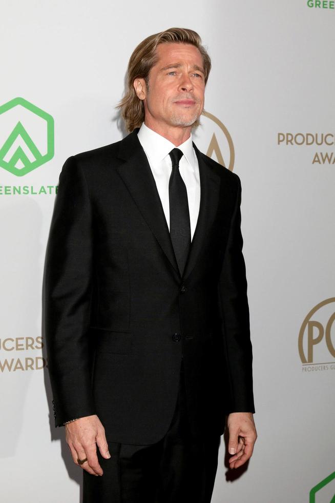 los angeles 18 de janeiro - brad pitt no 2020 Producer Guild Awards no Hollywood Palladium em 18 de janeiro de 2020 em los angeles, ca foto