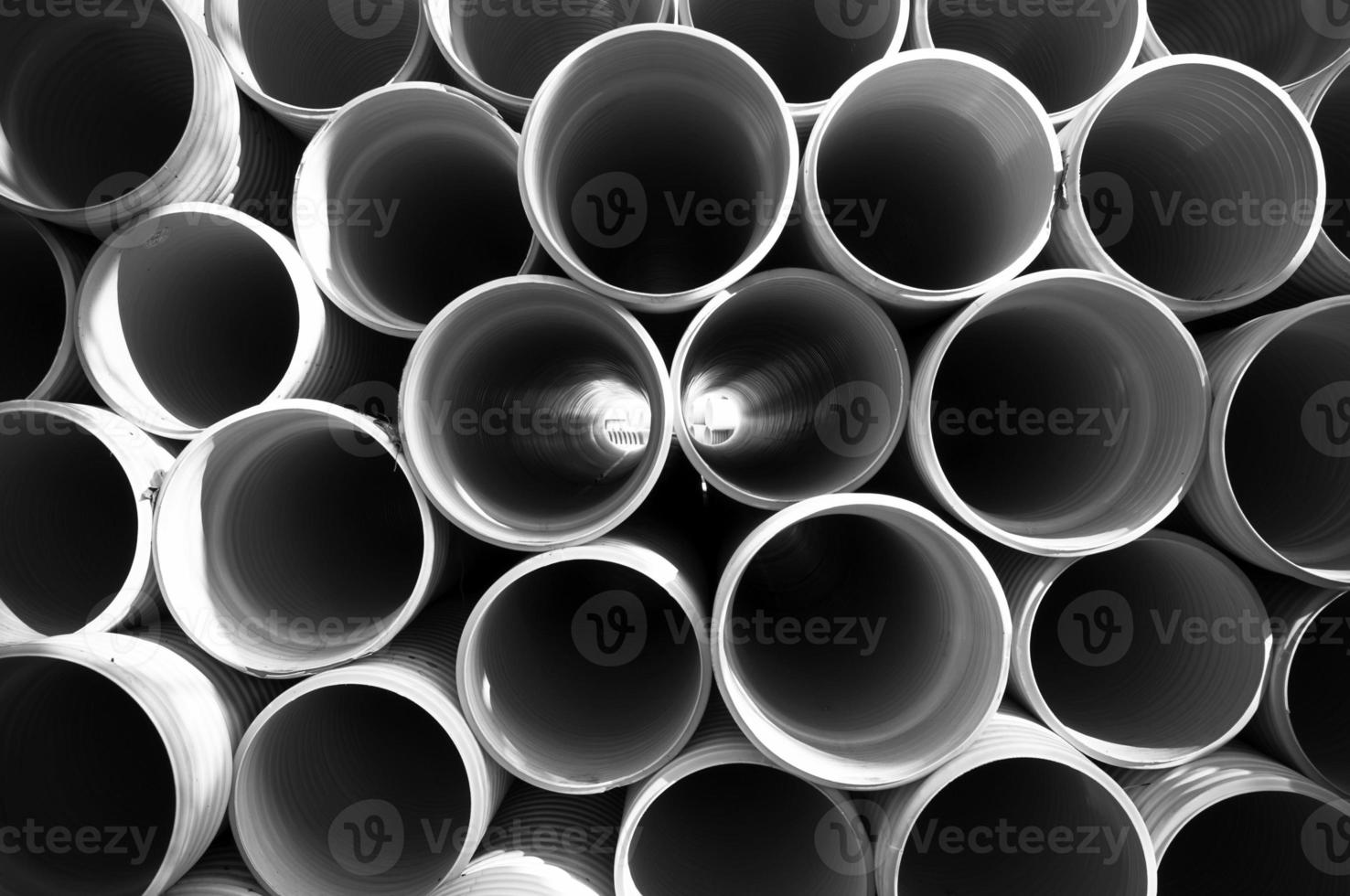 tubo de plástico de pvc foto