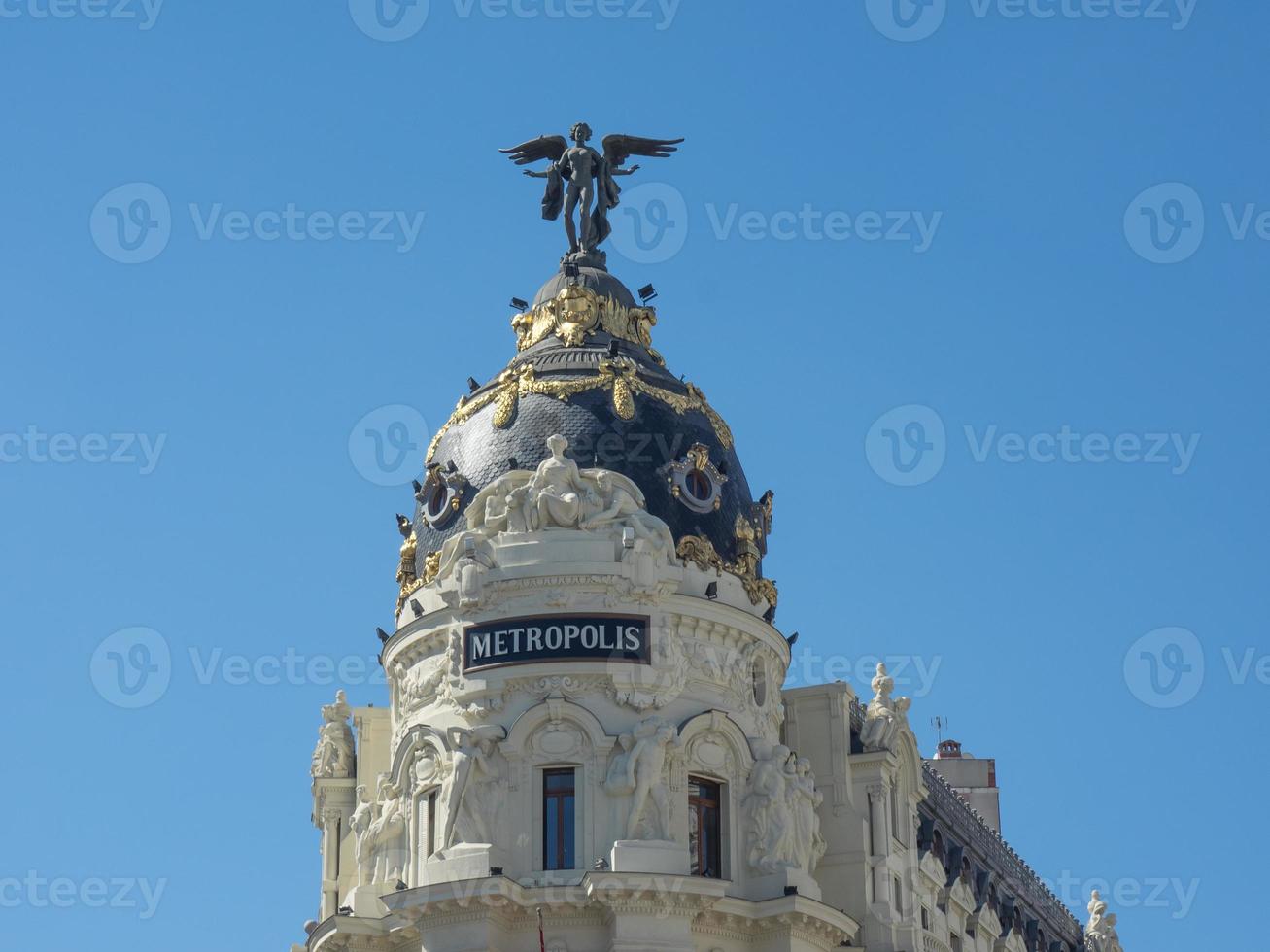 a cidade de madri na espanha foto