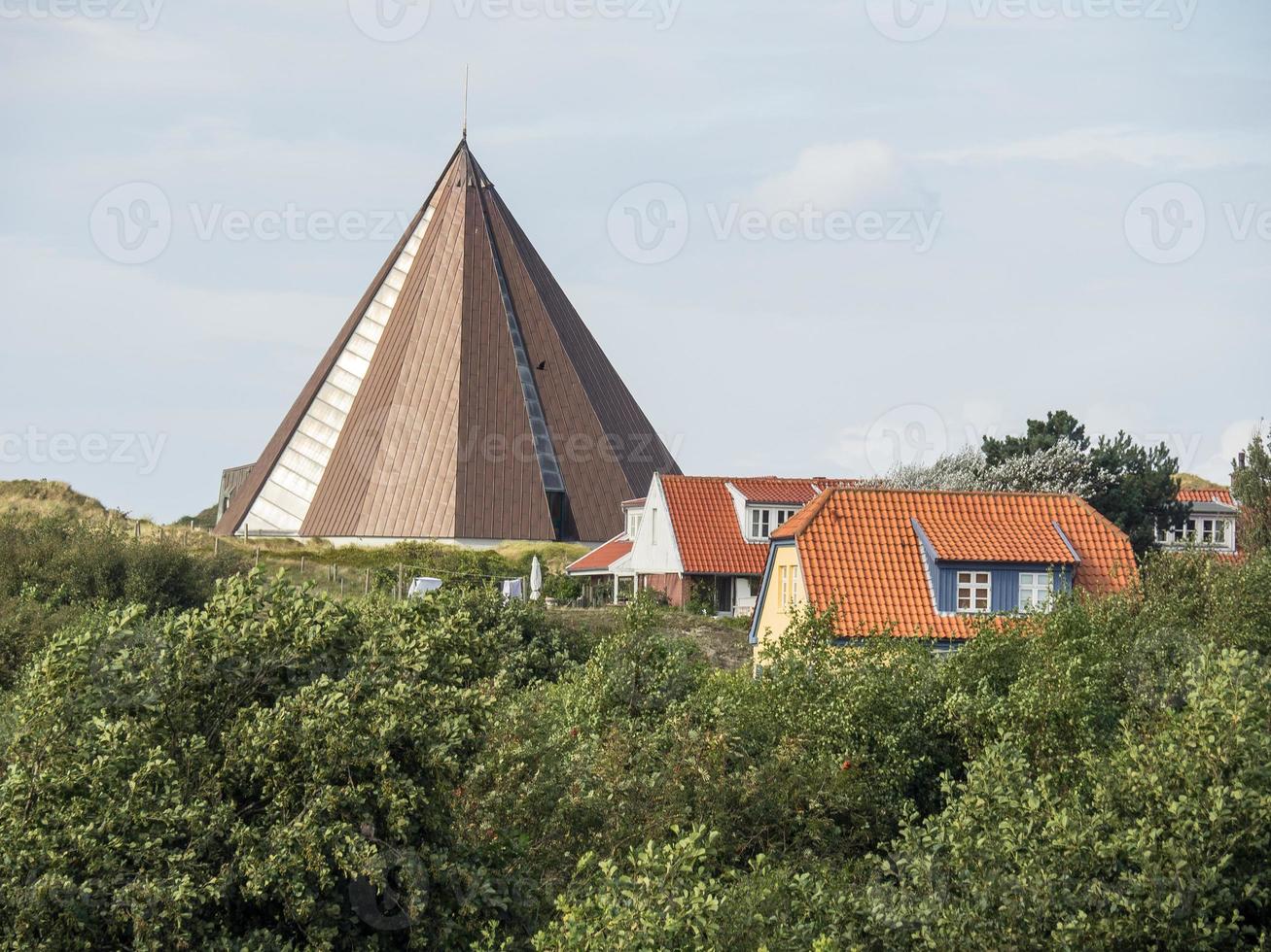 a ilha de spiekeroog na alemanha foto