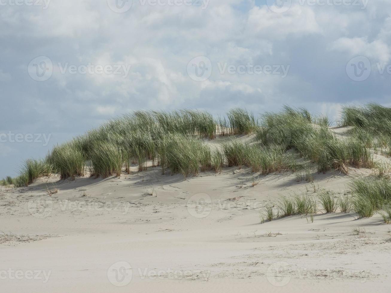 a ilha de spiekeroog na alemanha foto