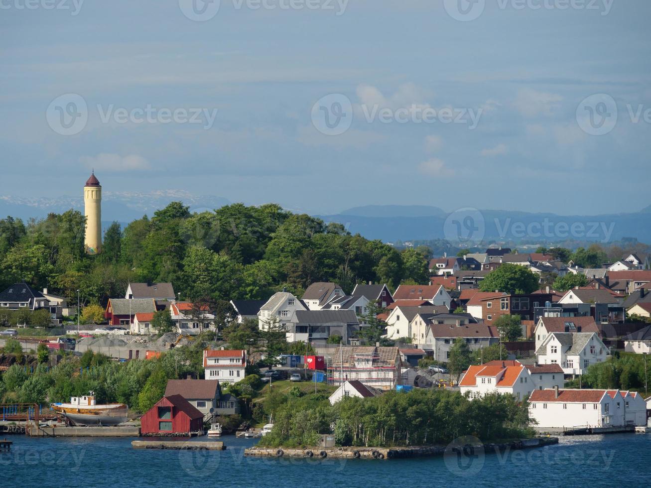 a cidade de stavanger foto