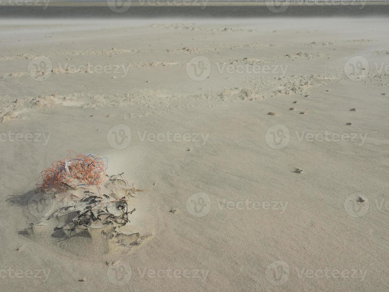 a ilha de spiekeroog na alemanha foto