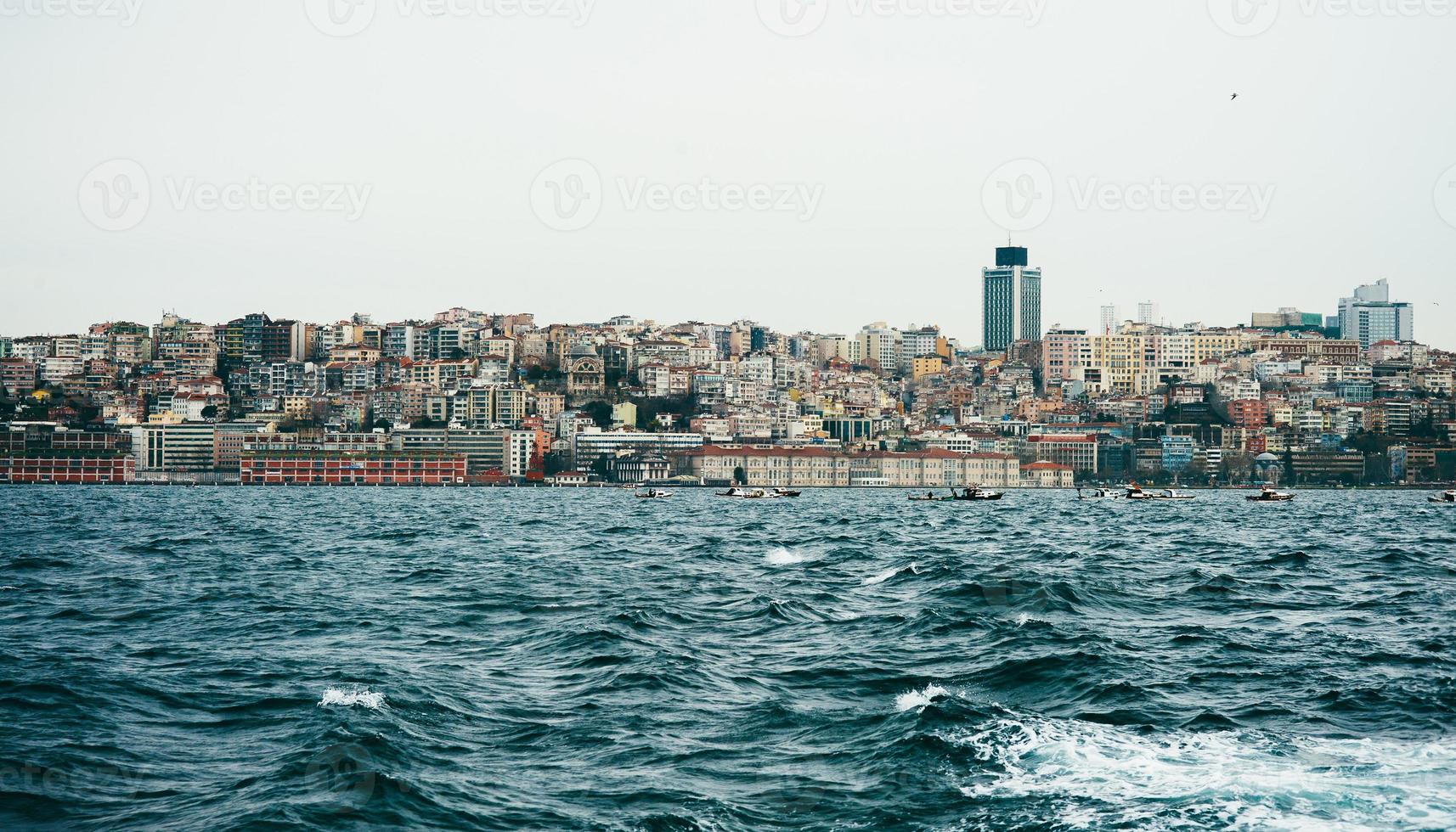 vista de Istambul, босфорский пролив foto