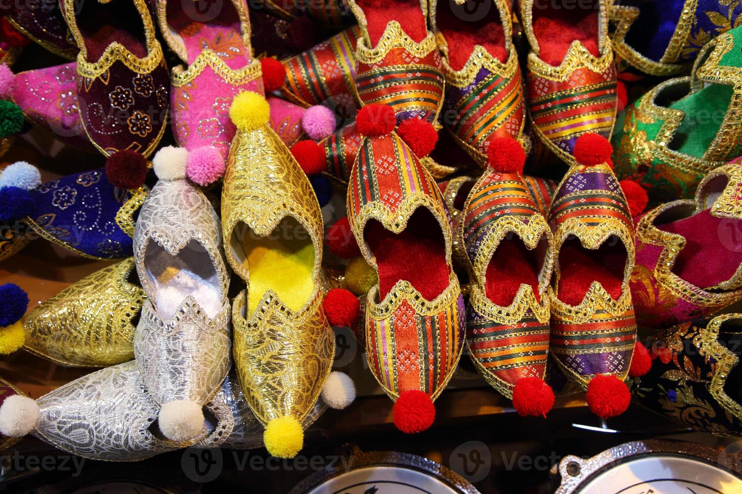 sapatos turcos feitos à mão foto