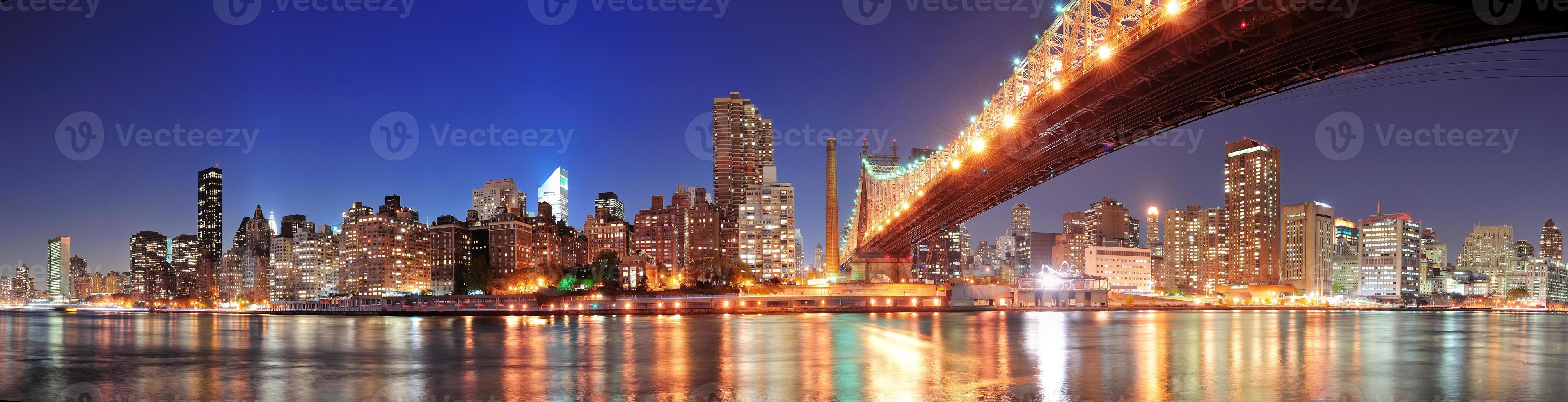 ponte de queensboro e manhattan foto