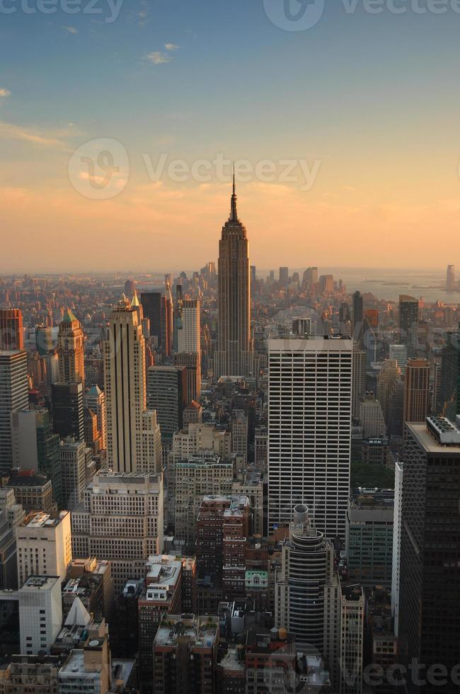 Empire State Building em Nova York Manhattan foto