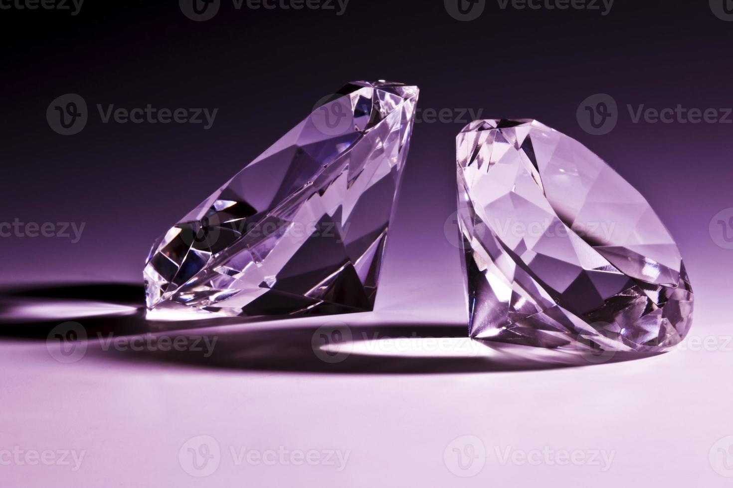 close-up de diamantes foto