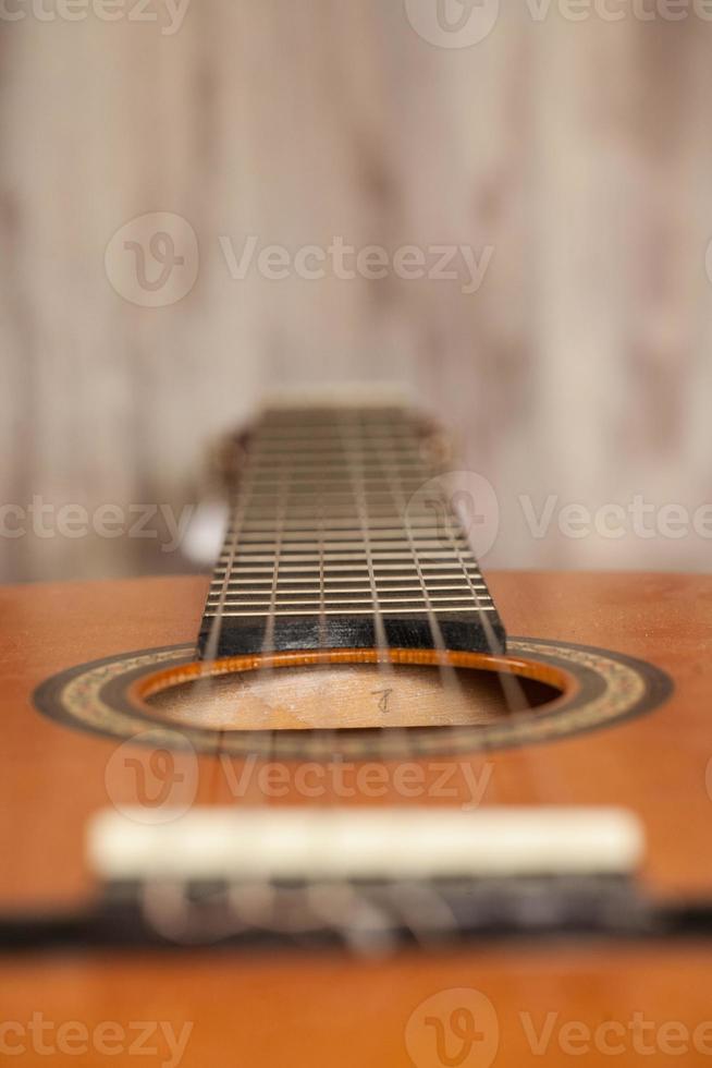 close-up violão foto