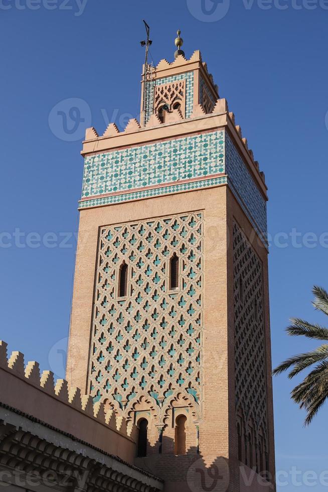 mesquita moulay el yazid em marrakech, marrocos foto