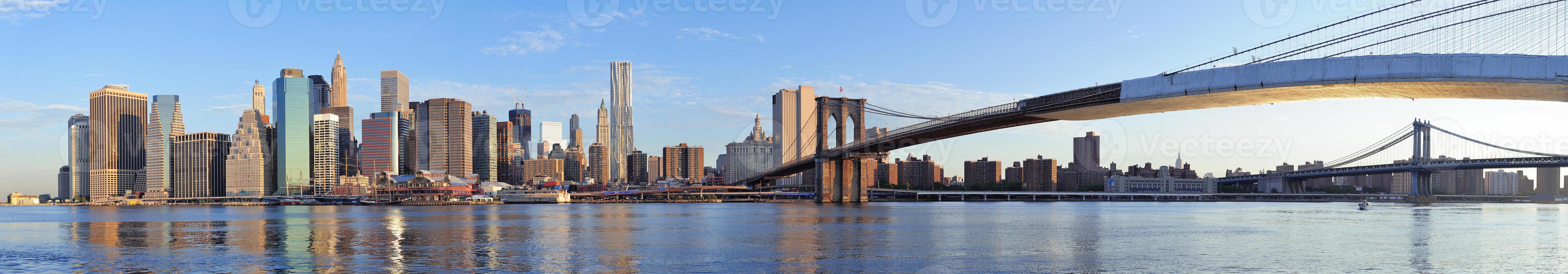 vista da cidade ponte foto