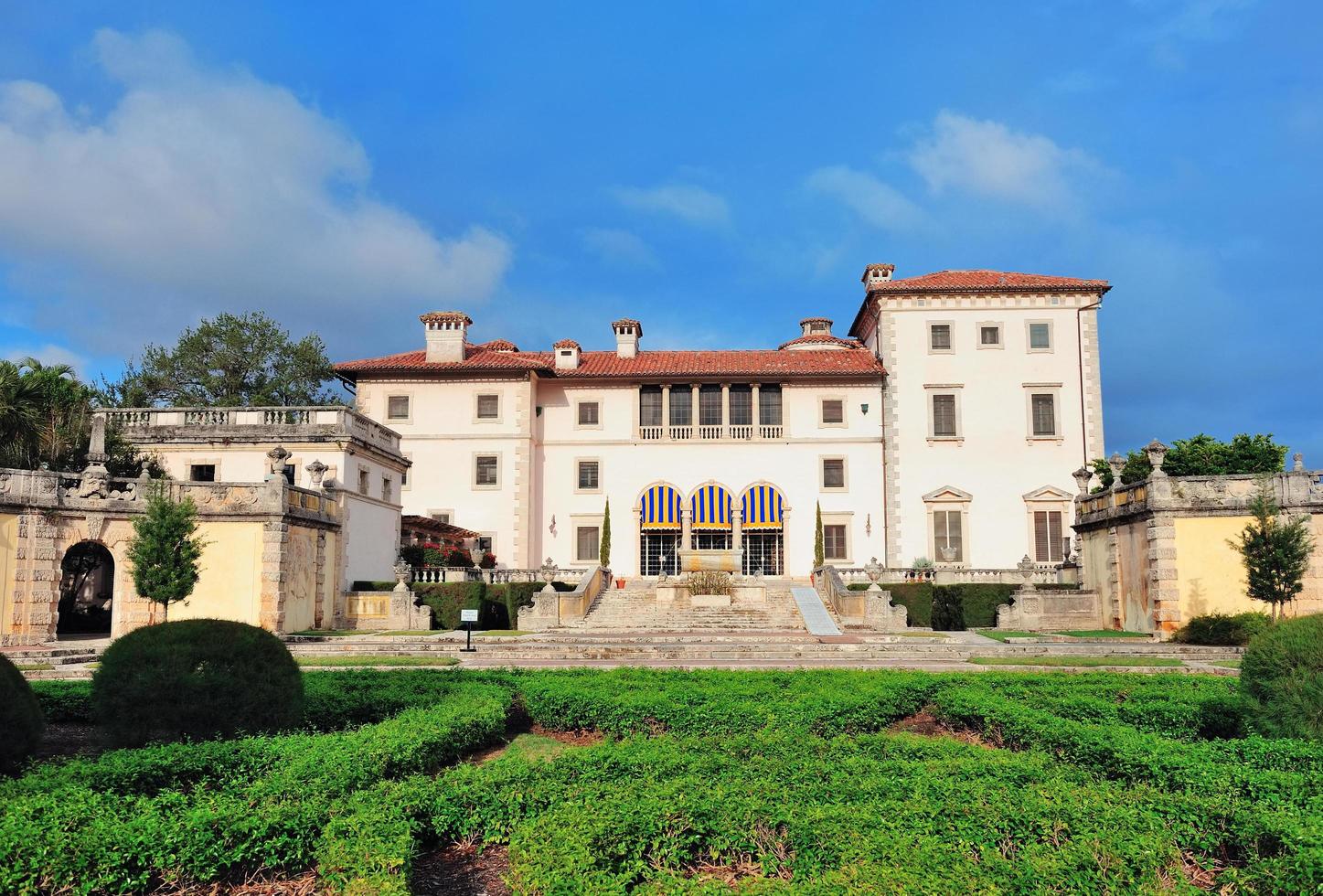 miami, fl, 2011 - museu miami vizcaya foto