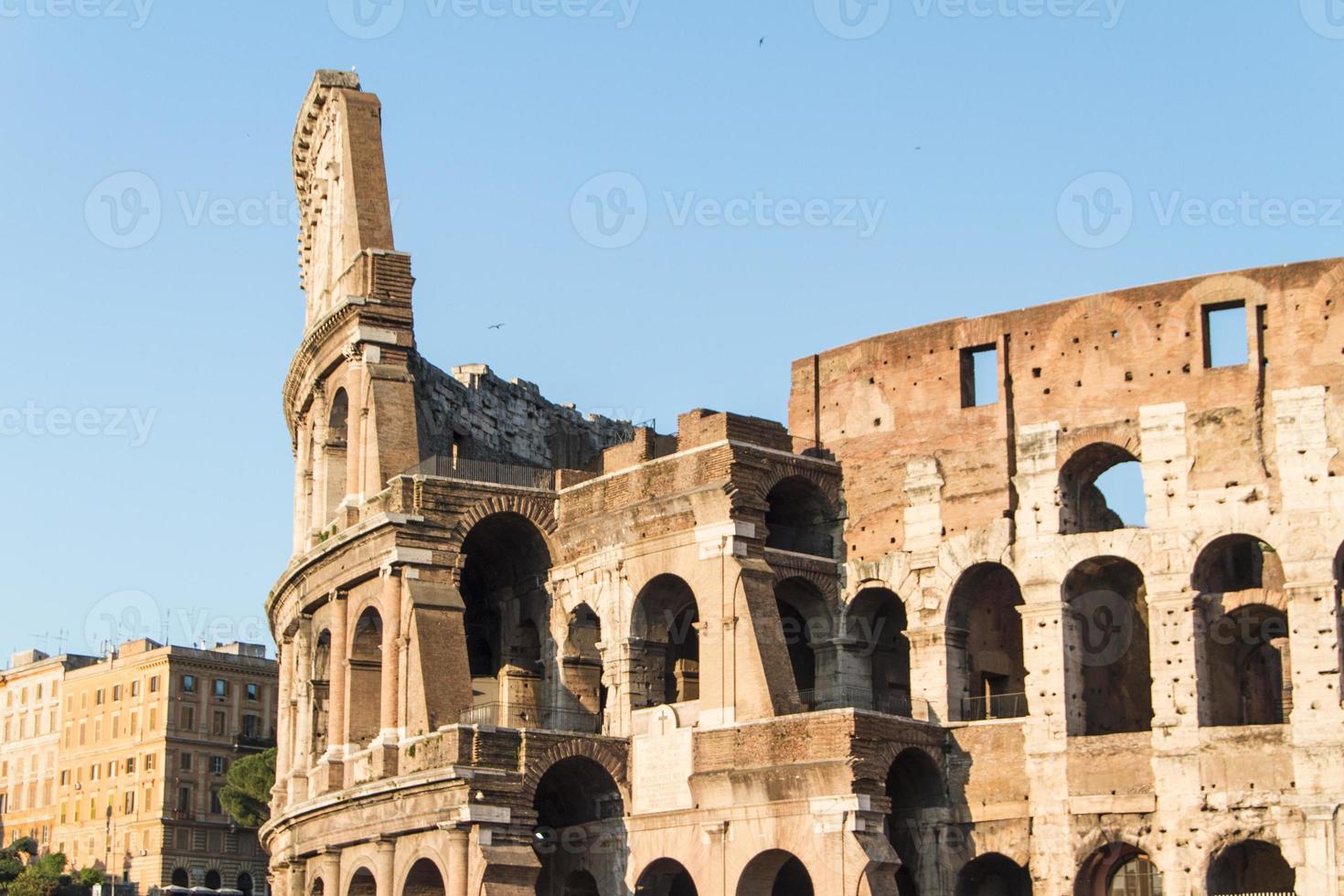 Coliseu, em Roma, Itália foto