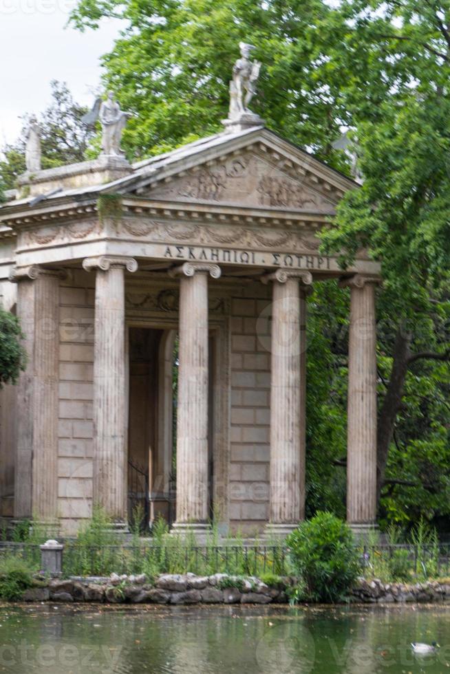 Villa Borghese Garden, Roma, Itália foto