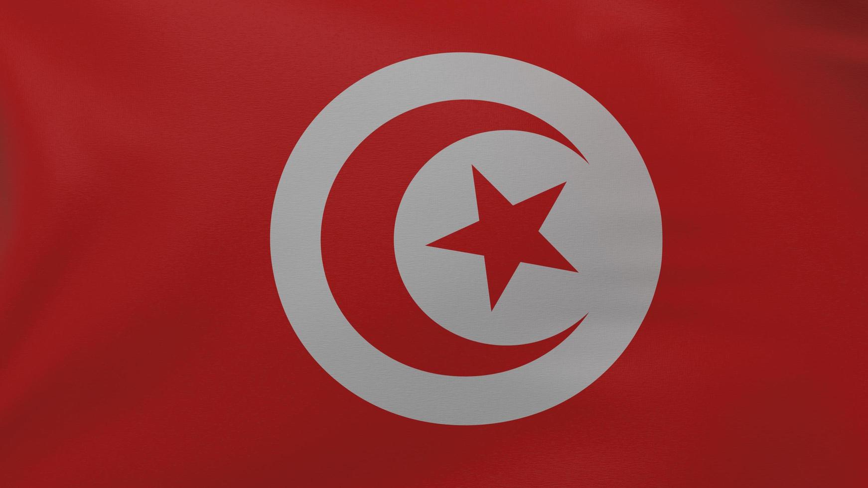 textura da bandeira da tunísia foto