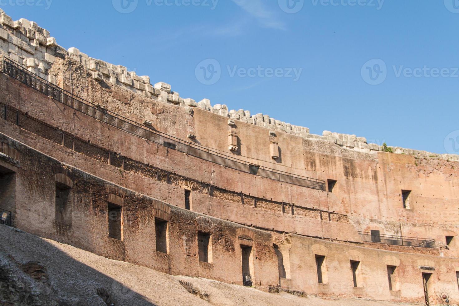 Coliseu, em Roma, Itália foto