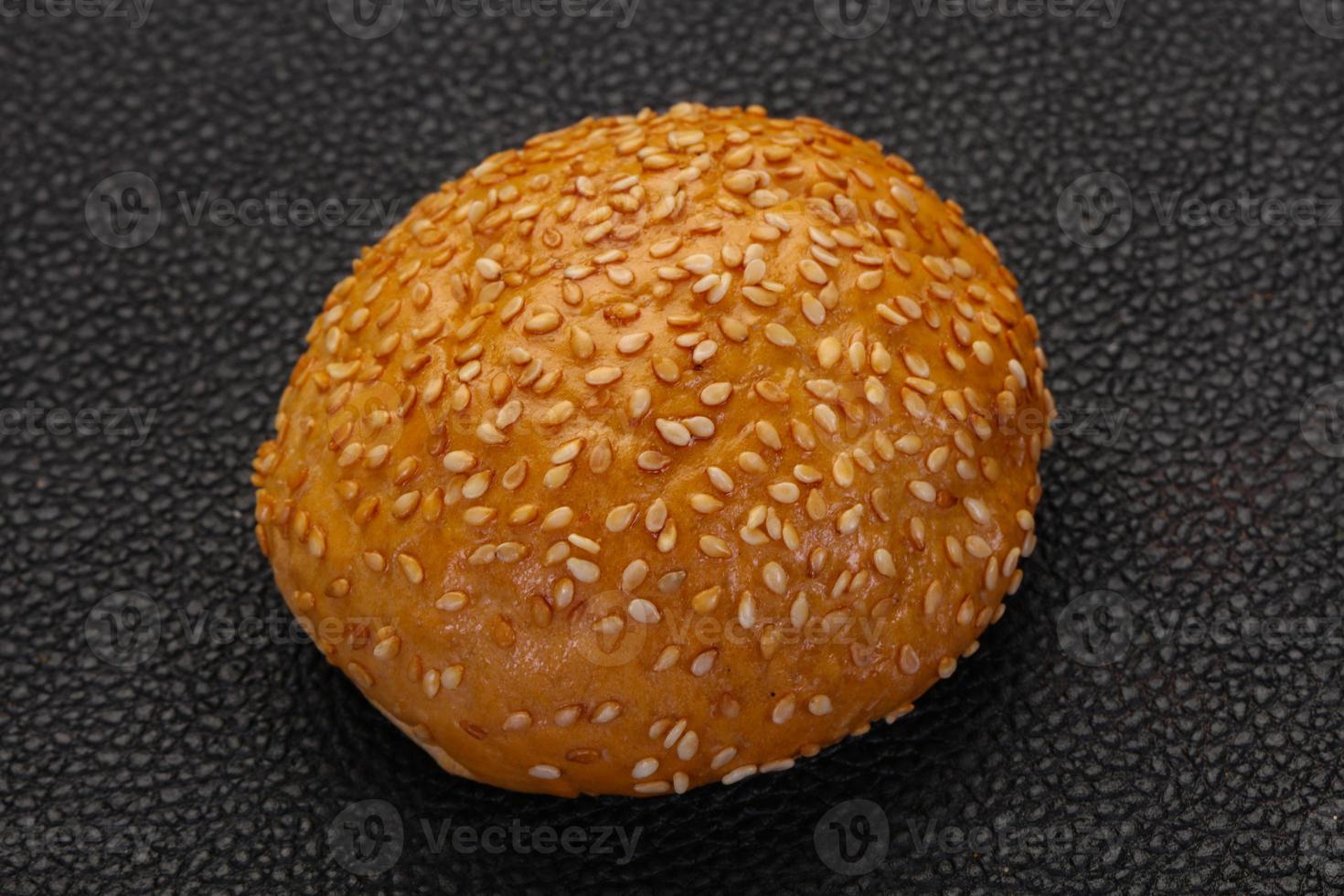 pão para hambúrguer foto