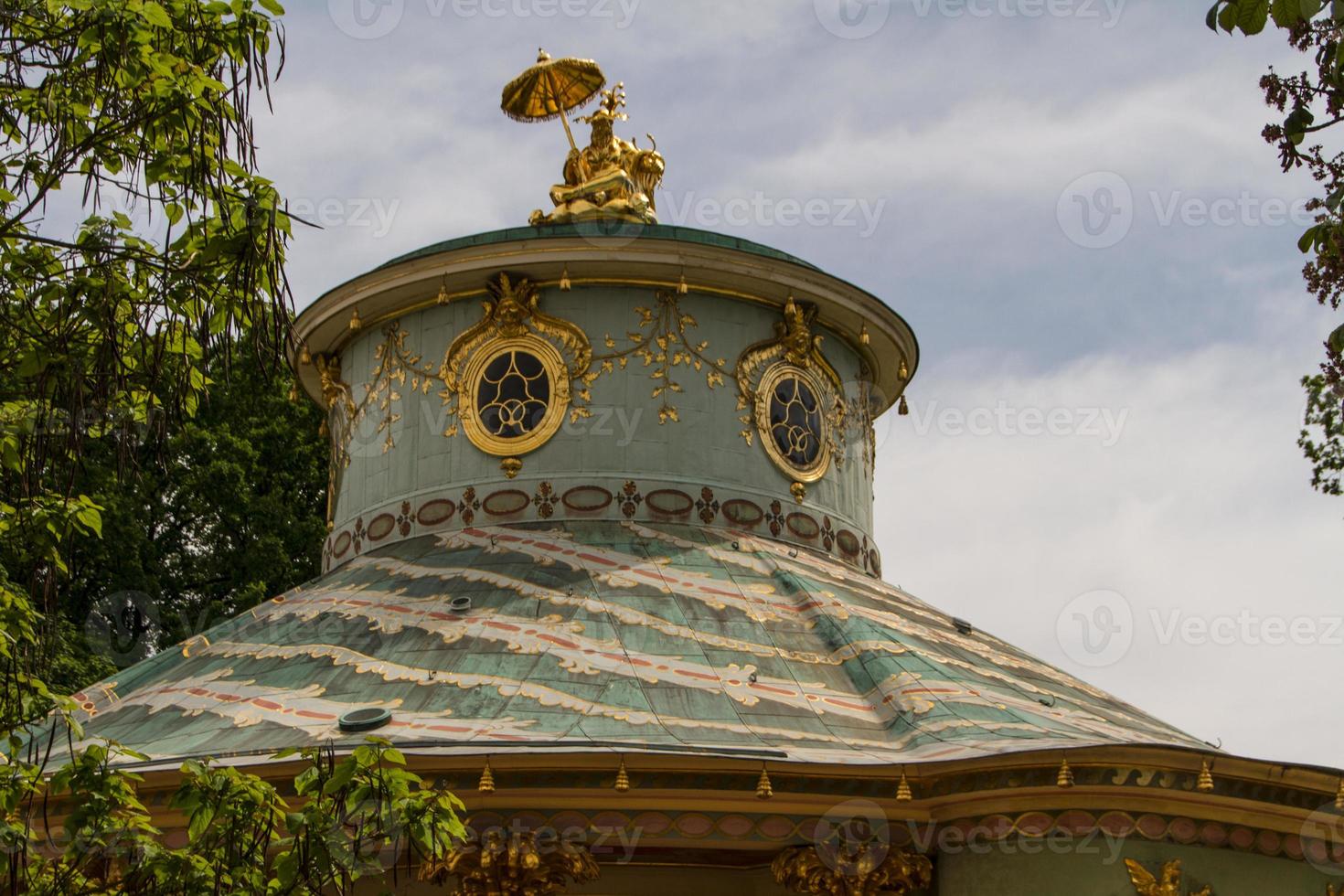 casa chinesa nos jardins de sans souci, berlim foto