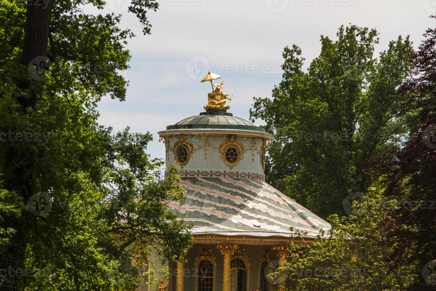 casa chinesa nos jardins de sans souci, berlim foto