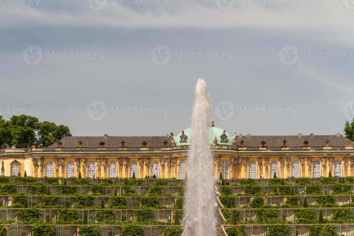 Schloss Sanssouci em Potsdam, Alemanha foto
