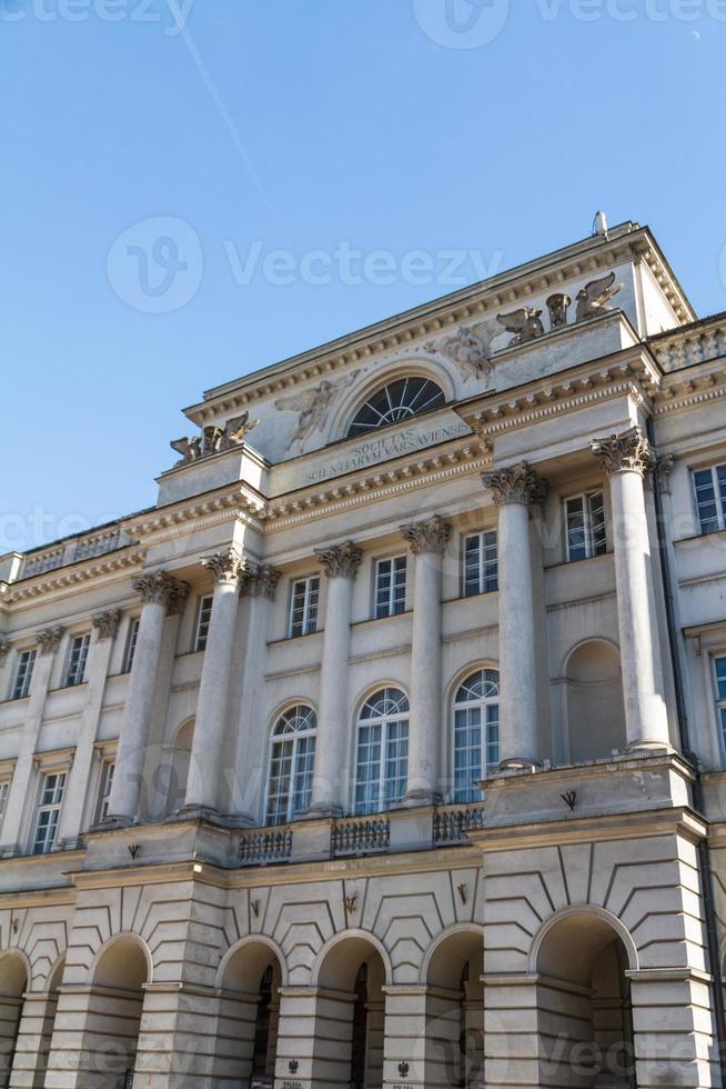 Palácio Staszic, Varsóvia, Polônia foto