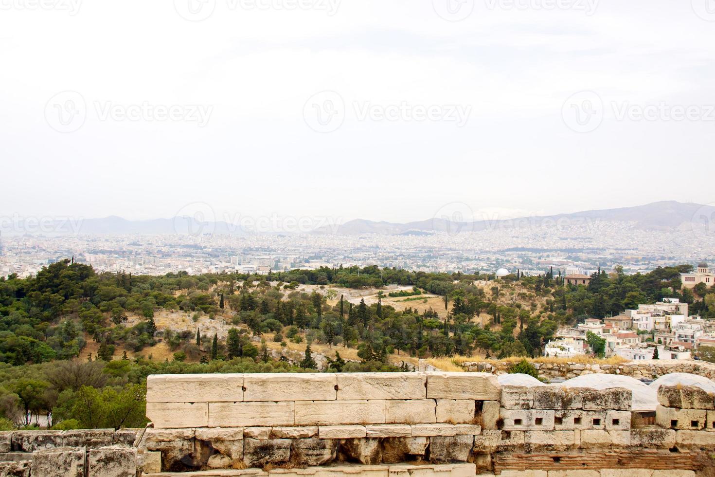 vista de atenas foto