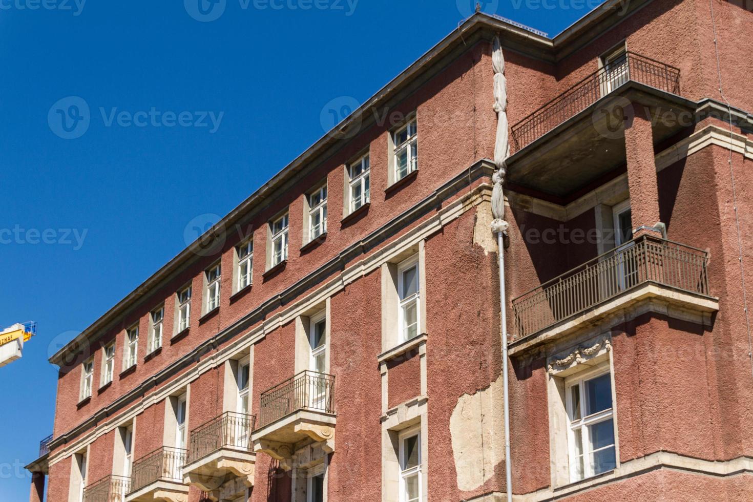 fileira de edifícios em Berlim, Alemanha foto