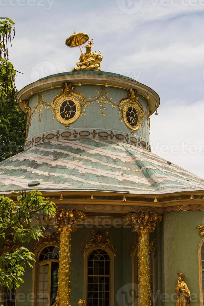 casa chinesa nos jardins de sans souci, berlim foto