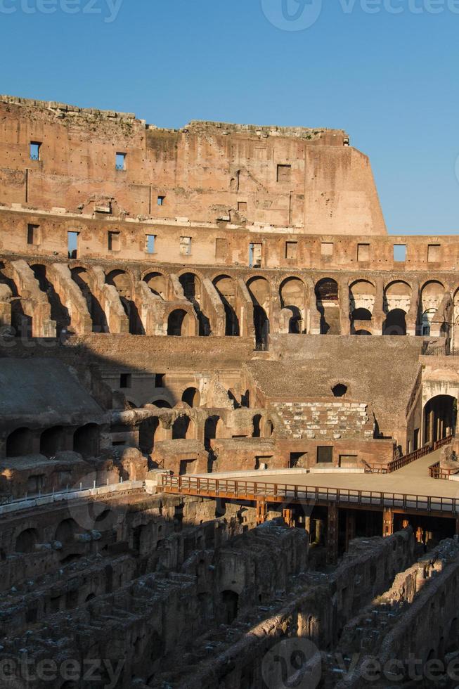 Coliseu, em Roma, Itália foto