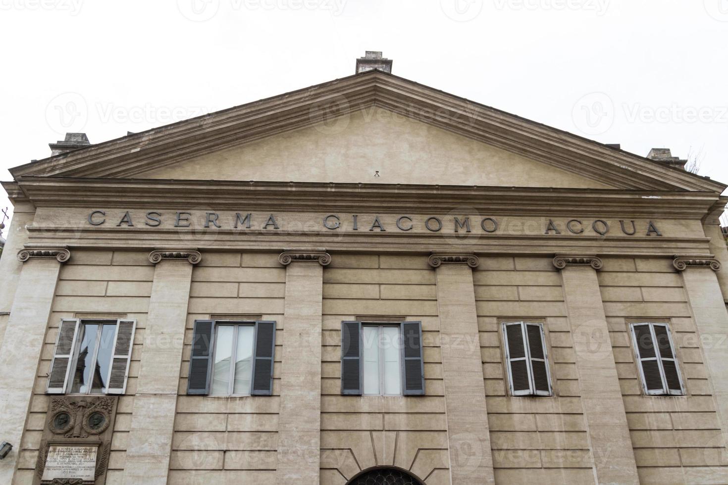 Piazza del Popolo em Roma foto