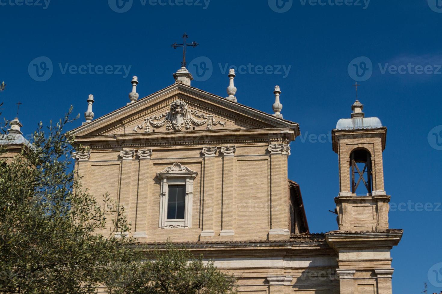 grande igreja no centro de roma, itália. foto