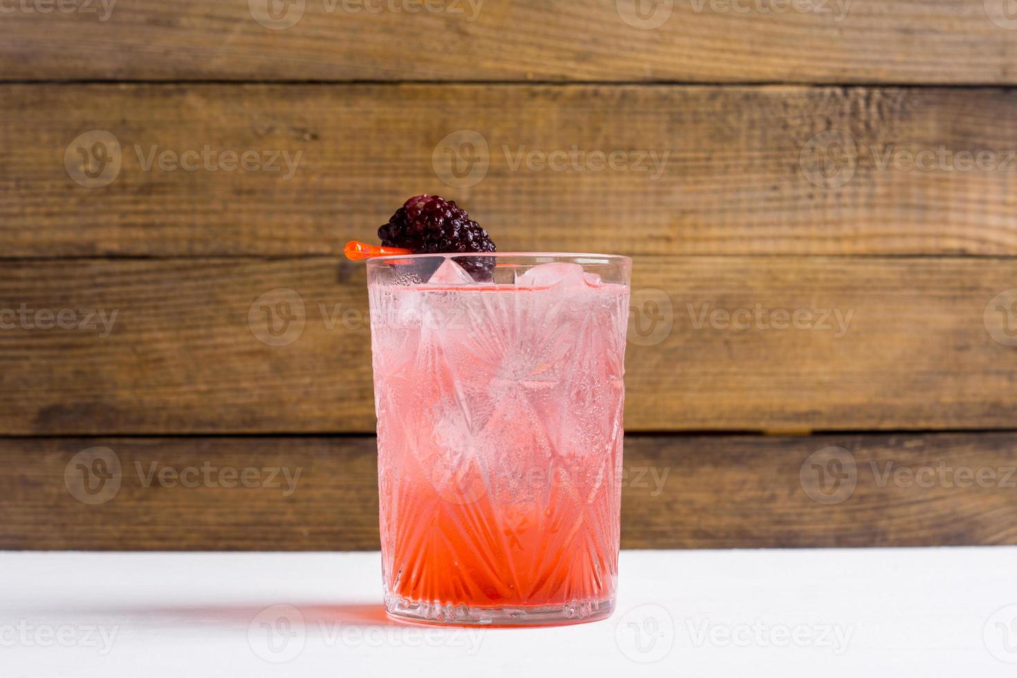cocktail de amora foto