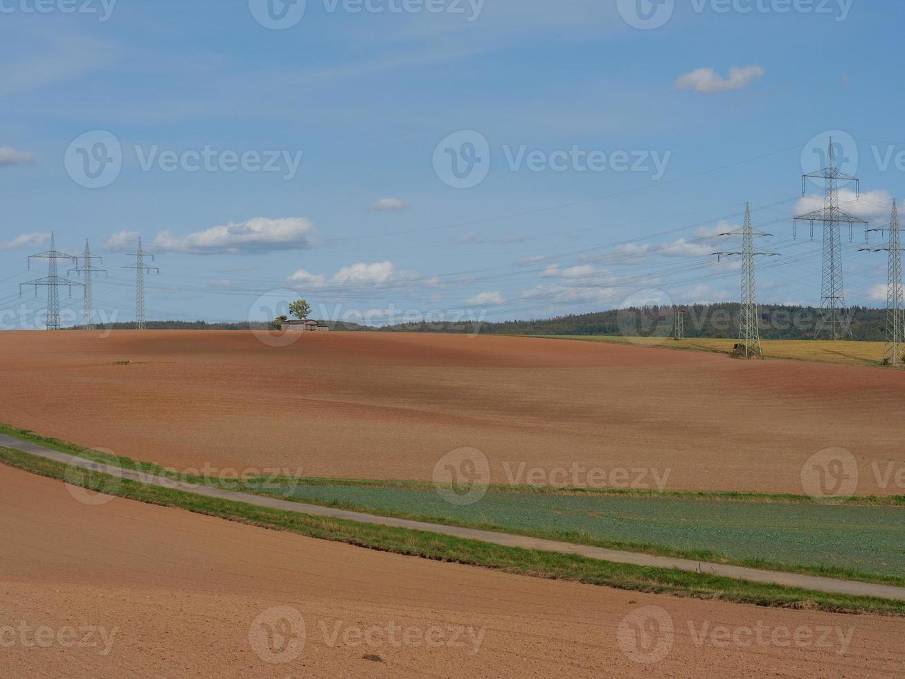 a pequena cidade de waldeck em hessen foto