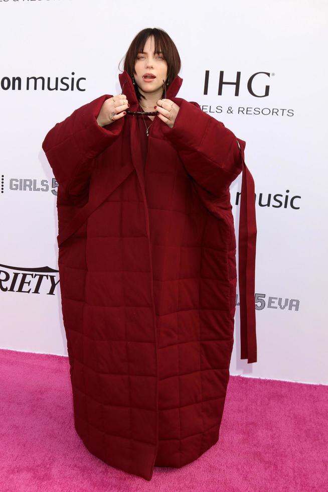 4 de dezembro de los angeles - billie eilish no brunch dos criadores de hits da variedade 2021 na casa social do mercado da cidade em 4 de dezembro de 2021 em los angeles, ca foto