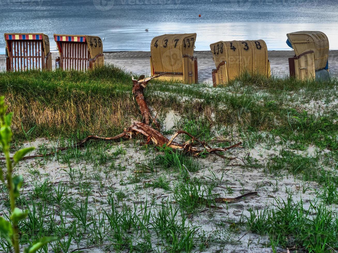 a cidade de eckernfoerde no mar báltico foto