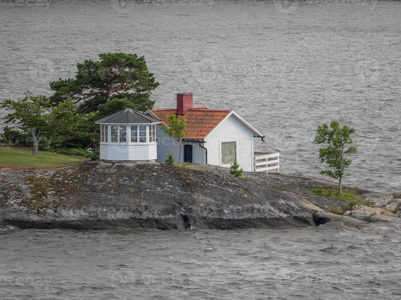 o mar báltico na suécia foto