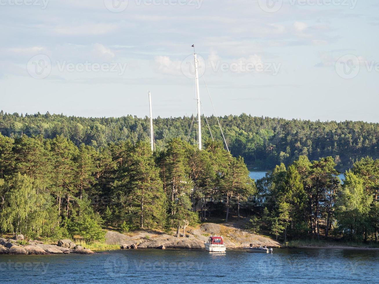 a ilha de Bornholm foto