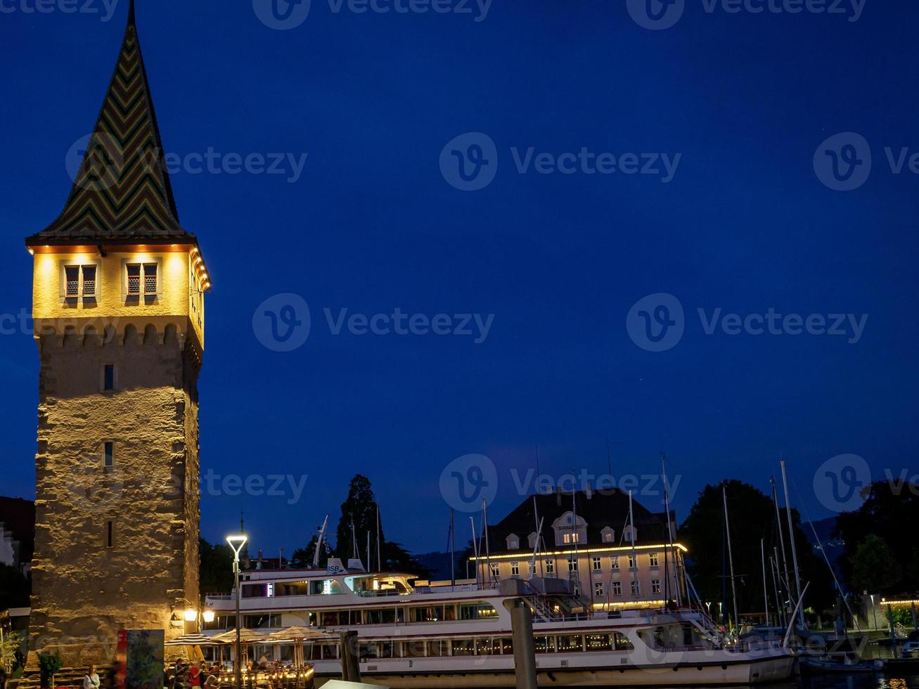 lindau no lago de constância na alemanha foto