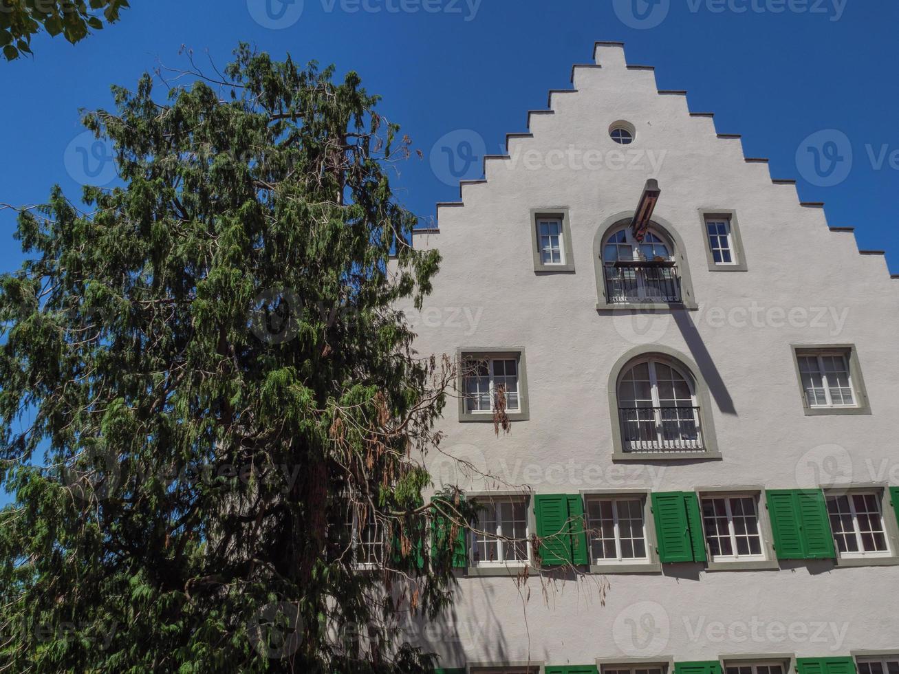 meersburg no lago de constância na alemanha foto